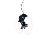 Vine Series Modular Glass Globe Pendant Light Chrome Arc Hanging Fixture