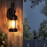 Vintage Aluminum Waterproof LED Outdoor Wall Sconce and Garden Path Lawn Light