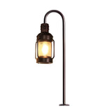 Vintage Aluminum Waterproof LED Outdoor Wall Sconce and Garden Path Lawn Light