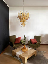 vintage-amber-murano-glass-petals-chandelier-handcrafted-elegant-pendant-light-fixture