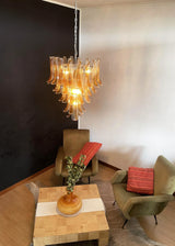vintage-amber-murano-glass-petals-chandelier-handcrafted-elegant-pendant-light-fixture