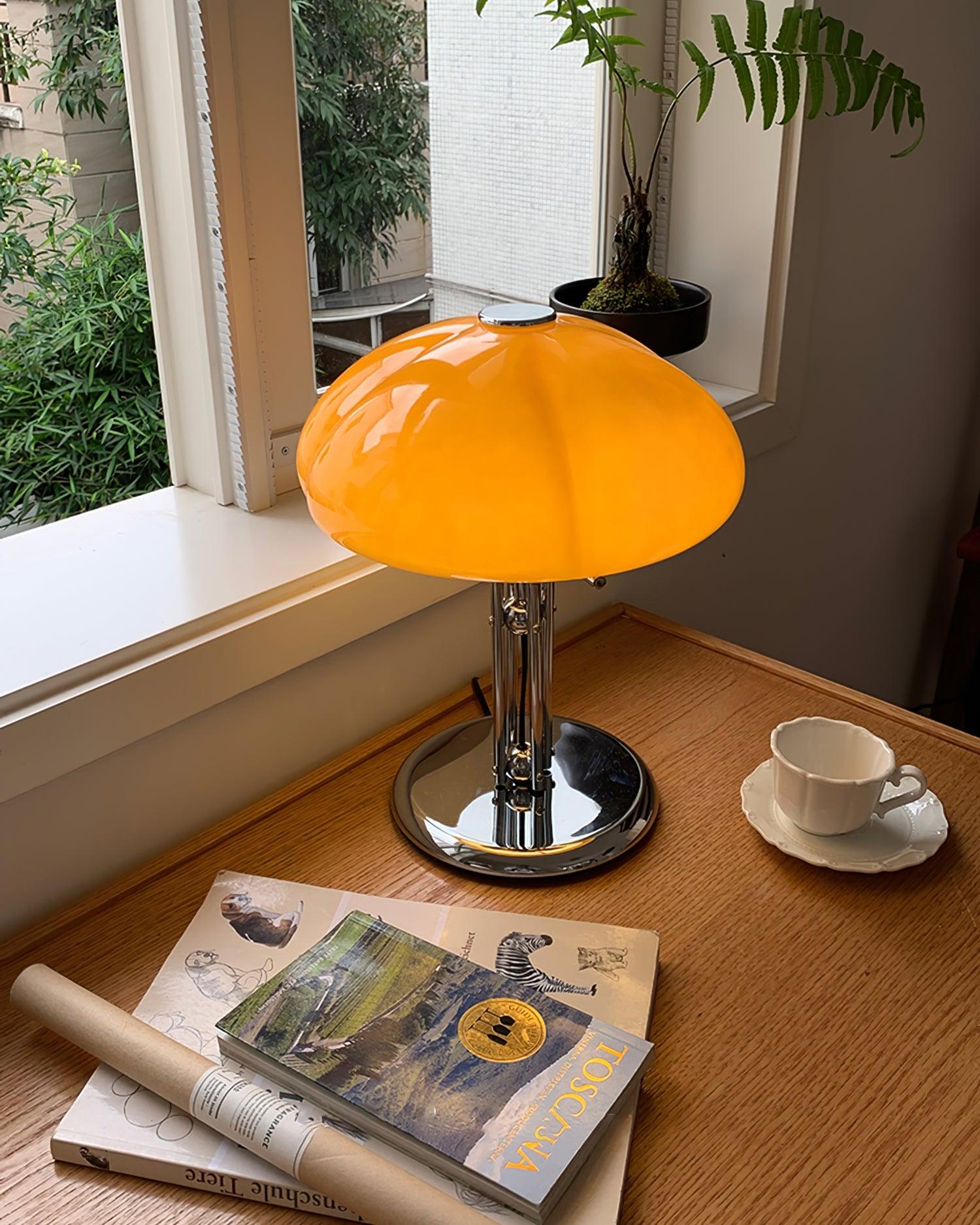 vintage-bauhaus-style-mushroom-desk-lamp-with-amber-glass-shade-for-living-room-and-bedroom