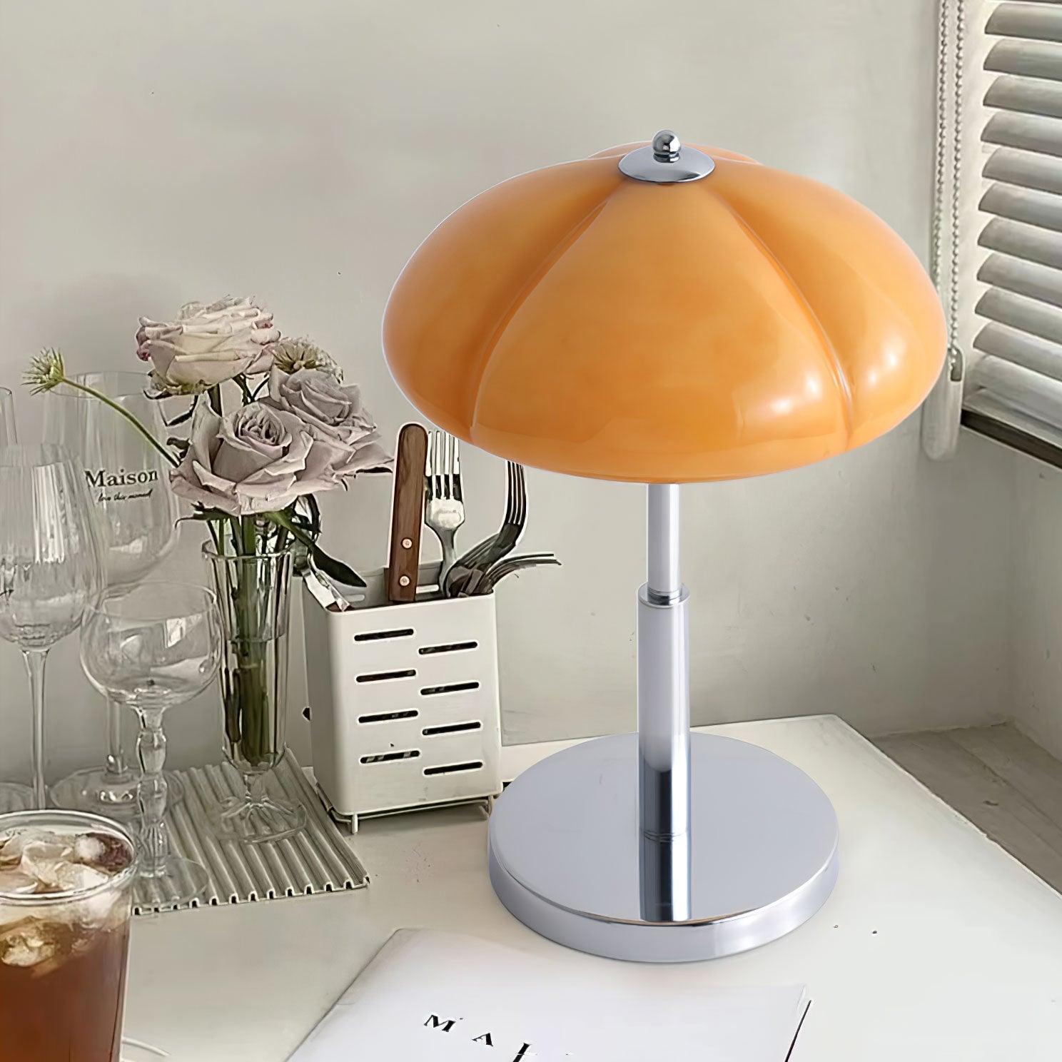 vintage-bauhaus-style-mushroom-desk-lamp-with-amber-glass-shade-for-living-room-and-bedroom