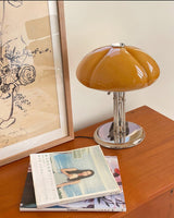 vintage-bauhaus-style-mushroom-desk-lamp-with-amber-glass-shade-for-living-room-and-bedroom
