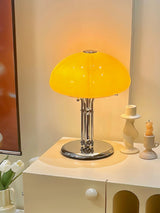 vintage-bauhaus-style-mushroom-desk-lamp-with-amber-glass-shade-for-living-room-and-bedroom