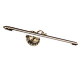 Vintage Bronze LED Bathroom Vanity Light Adjustable Cylinder Wall Sconce for Powder Room