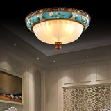 vintage-floral-blue-resin-recessed-ceiling-fixture-with-white-glass-globe-shade