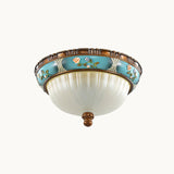 vintage-floral-blue-resin-recessed-ceiling-fixture-with-white-glass-globe-shade