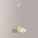 Vintage Handwoven Rattan Pendant Light Rustic Bohemian Woven Ceiling Hanging Lamp