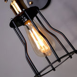 Vintage Industrial Adjustable Iron Wall Sconce Retro Plug In E27 Metal Wall Light Fixture