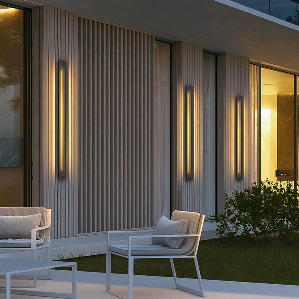 Vintage Industrial Outdoor LED Wall Sconce Waterproof Porch Light for Residential Villas