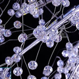 Vintage LED Shrub Branch Inspired Chandelier 24 Inch Retro Metal Pendant Light