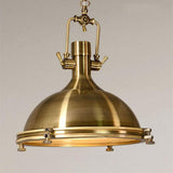Vintage Metal Lantern LED Industrial Pendant Light Chandelier for Dining Room and Living Room
