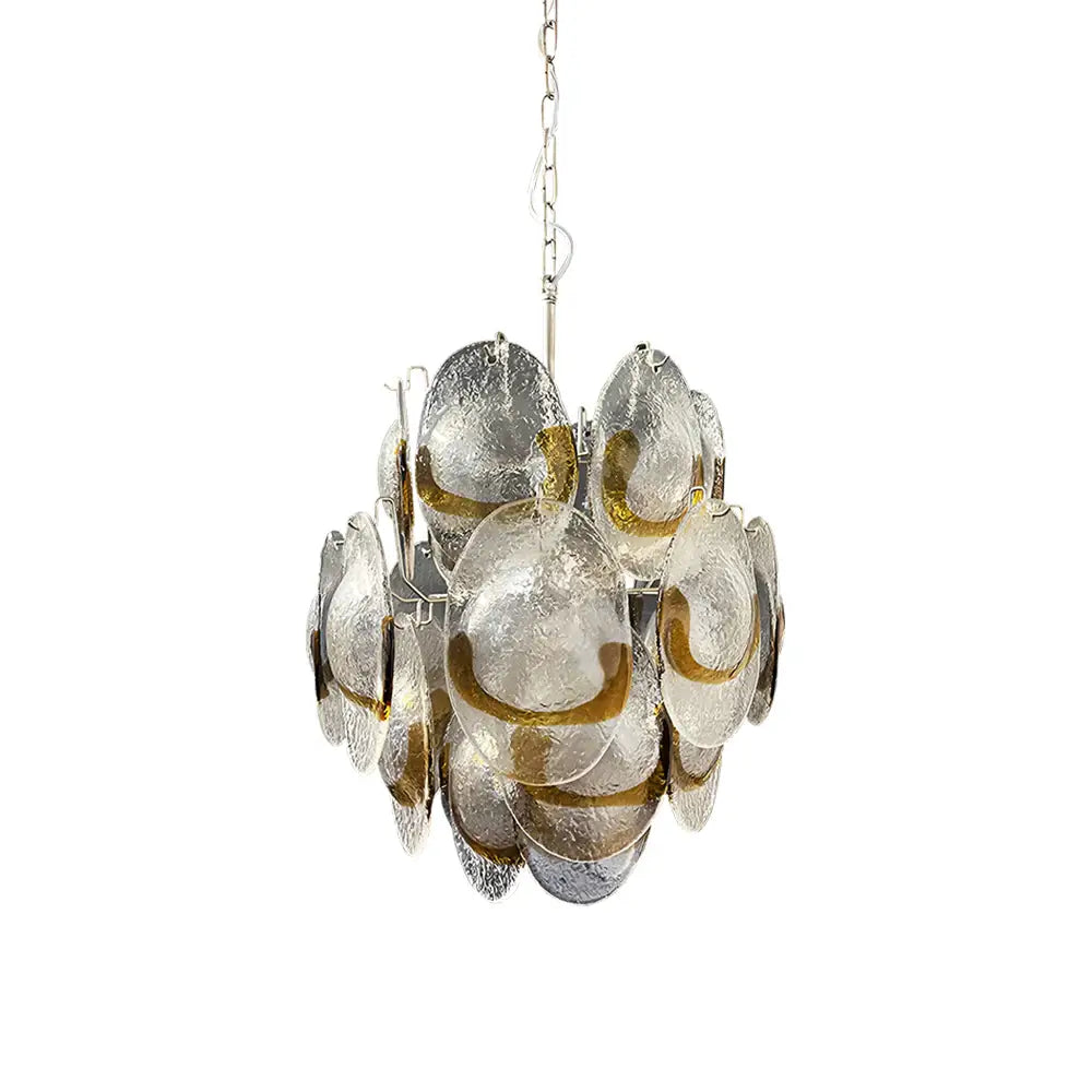 vintage-murano-amber-glass-chandelier-mid-century-modern-pendant-light-for-dining-room-and-foyer