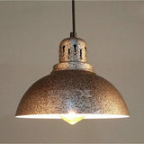 Vintage Semi Spherical Metal LED Pendant Light for Kitchen Island and Dining Room Adjustable Hanging Lamp