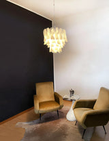 vintage-style-murano-rondini-glass-chandelier-with-clear-handblown-elements