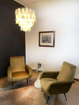 vintage-style-murano-rondini-glass-chandelier-with-clear-handblown-elements
