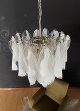 vintage-style-murano-rondini-glass-chandelier-with-clear-handblown-elements
