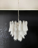 vintage-style-murano-rondini-glass-chandelier-with-clear-handblown-elements
