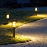 Vintage Style Waterproof Solar Powered Outdoor Lantern for Garden Patio and Balcony Lighting