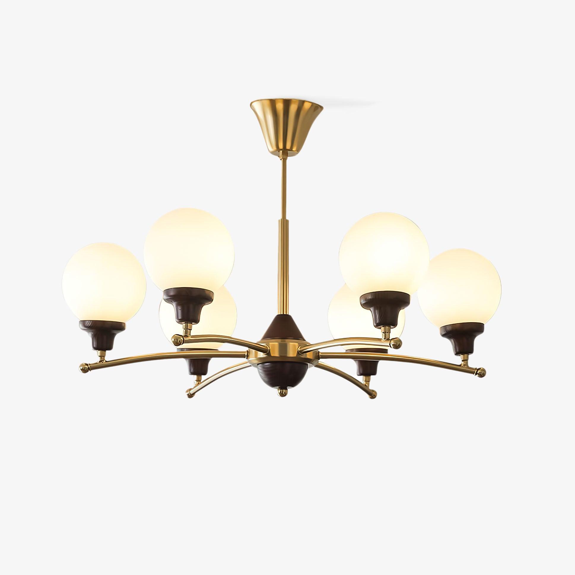 vintage-walnut-wood-glass-globe-chandelier-mid-century-modern-pendant-light