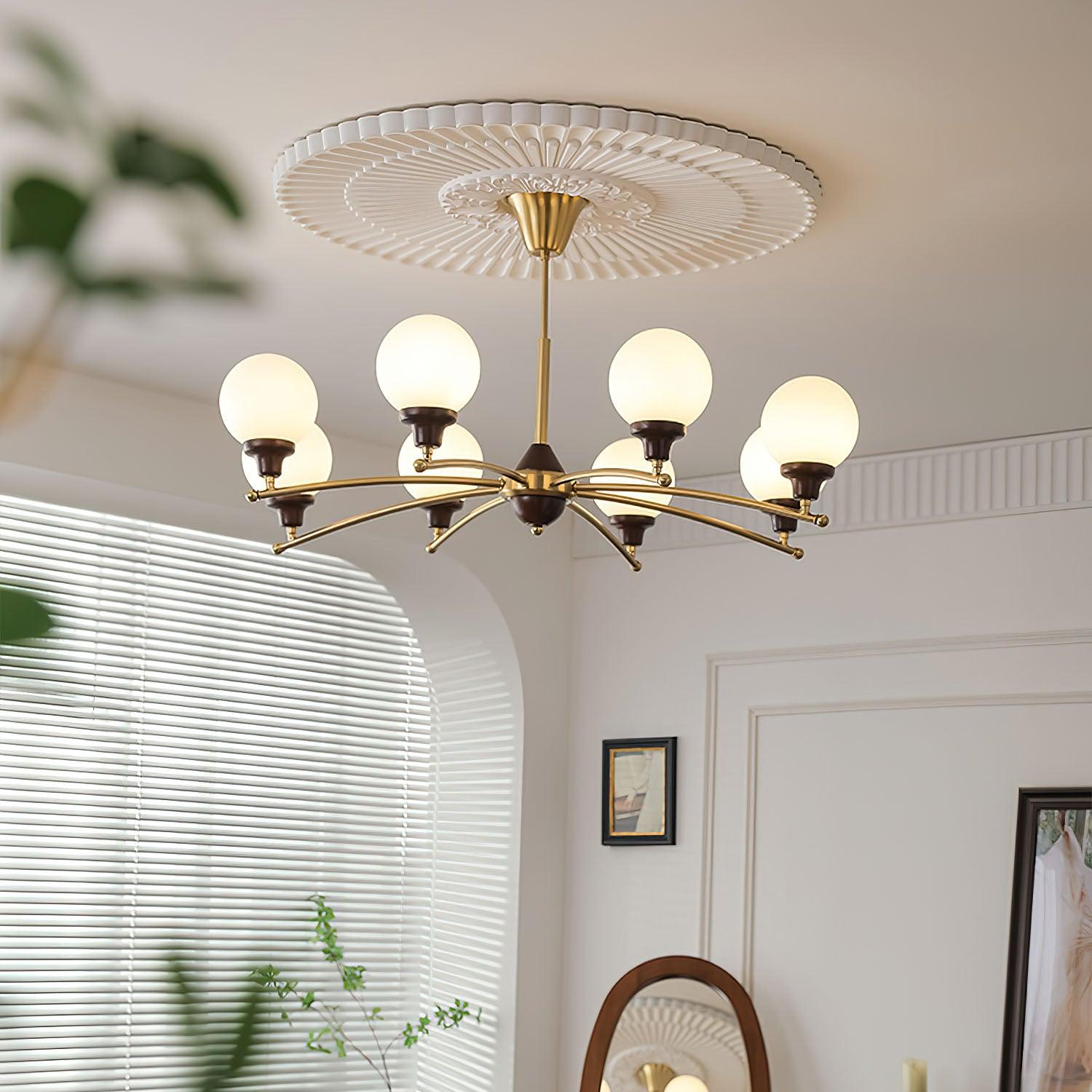 vintage-walnut-wood-glass-globe-chandelier-mid-century-modern-pendant-light