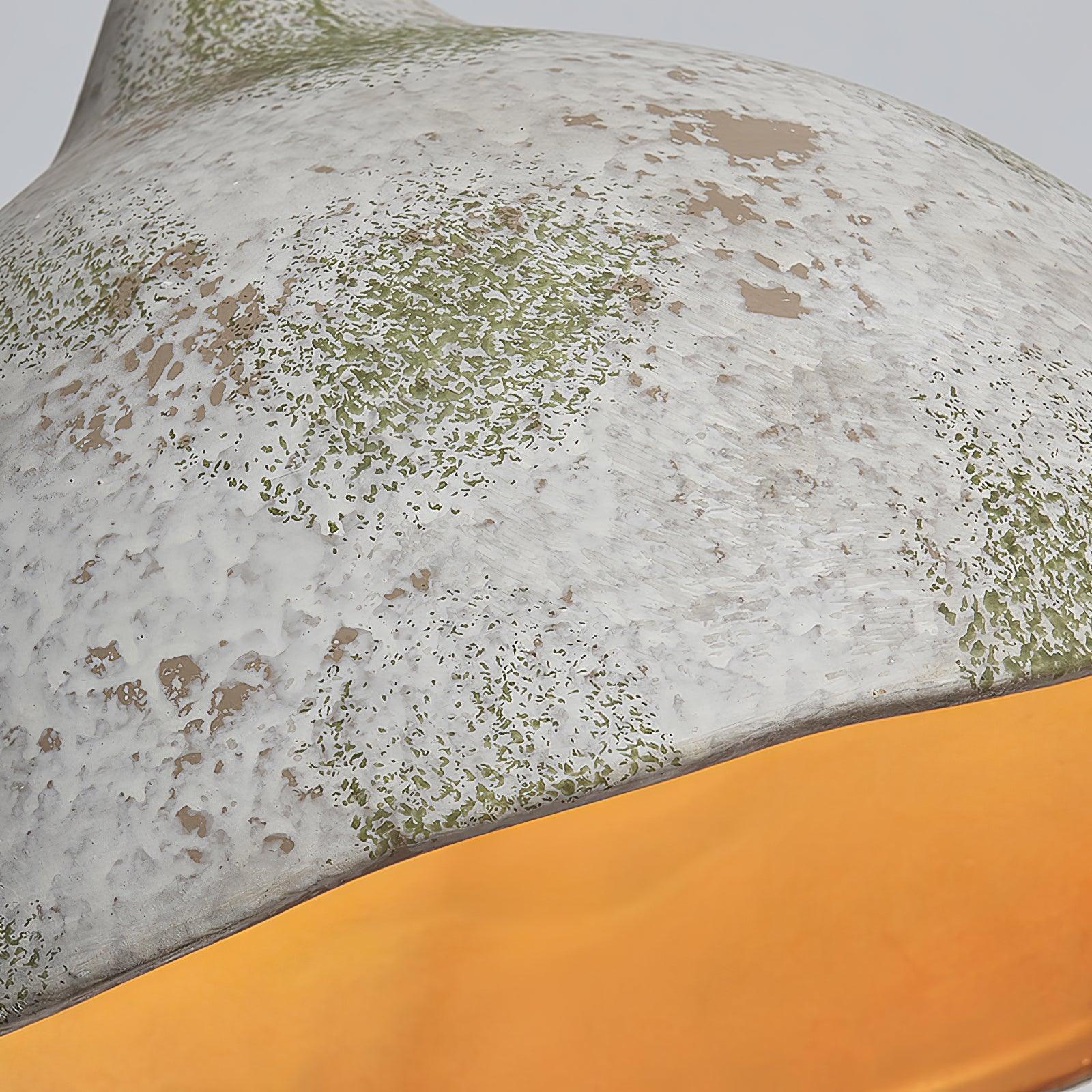 Wabi Sabi Pear Shape Ceramic and Wood Pendant Light for Modern Interior Decor