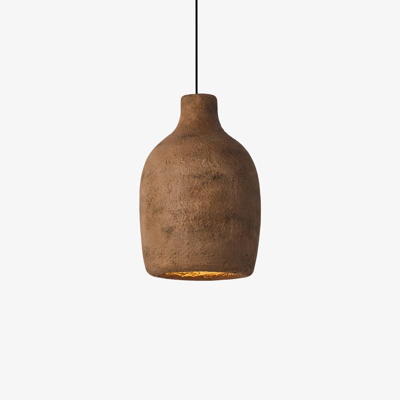 Wabi Sabi Resin Milk Can Pendant Lamp Artistic Minimalist Interior Hanging Light