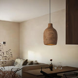 Wabi Sabi Resin Milk Can Pendant Lamp Artistic Minimalist Interior Hanging Light
