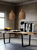 Wabi Sabi Resin Milk Can Pendant Lamp Artistic Minimalist Interior Hanging Light