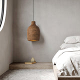 Wabi Sabi Resin Milk Can Pendant Lamp Artistic Minimalist Interior Hanging Light