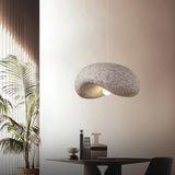 Wabi Sabi Speckled Resin Pendant Lamp Modern Minimalist Organic Hanging Ceiling Light