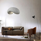 Wabi Sabi Speckled Resin Pendant Lamp Modern Minimalist Organic Hanging Ceiling Light
