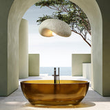 Wabi Sabi Speckled Resin Pendant Lamp Modern Minimalist Organic Hanging Ceiling Light