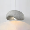 Wabi Sabi Speckled Resin Pendant Lamp Modern Minimalist Organic Hanging Ceiling Light