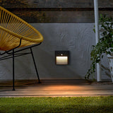 Waterproof Aluminum Outdoor Recessed Motion Sensor Step Light for Modern Garden and Courtyard Lighting