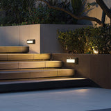 Waterproof Aluminum Outdoor Recessed Motion Sensor Step Light for Modern Garden and Courtyard Lighting