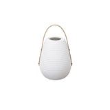 Waterproof Beehive Garden Lantern LED Portable Patio Table Lamp with Leather Handle