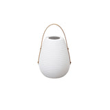 Waterproof Beehive Garden Lantern LED Portable Patio Table Lamp with Leather Handle