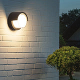 Waterproof IP54 Outdoor LED Wall Lights for Garden Villa Round and Square Die Cast Aluminum Fixtures