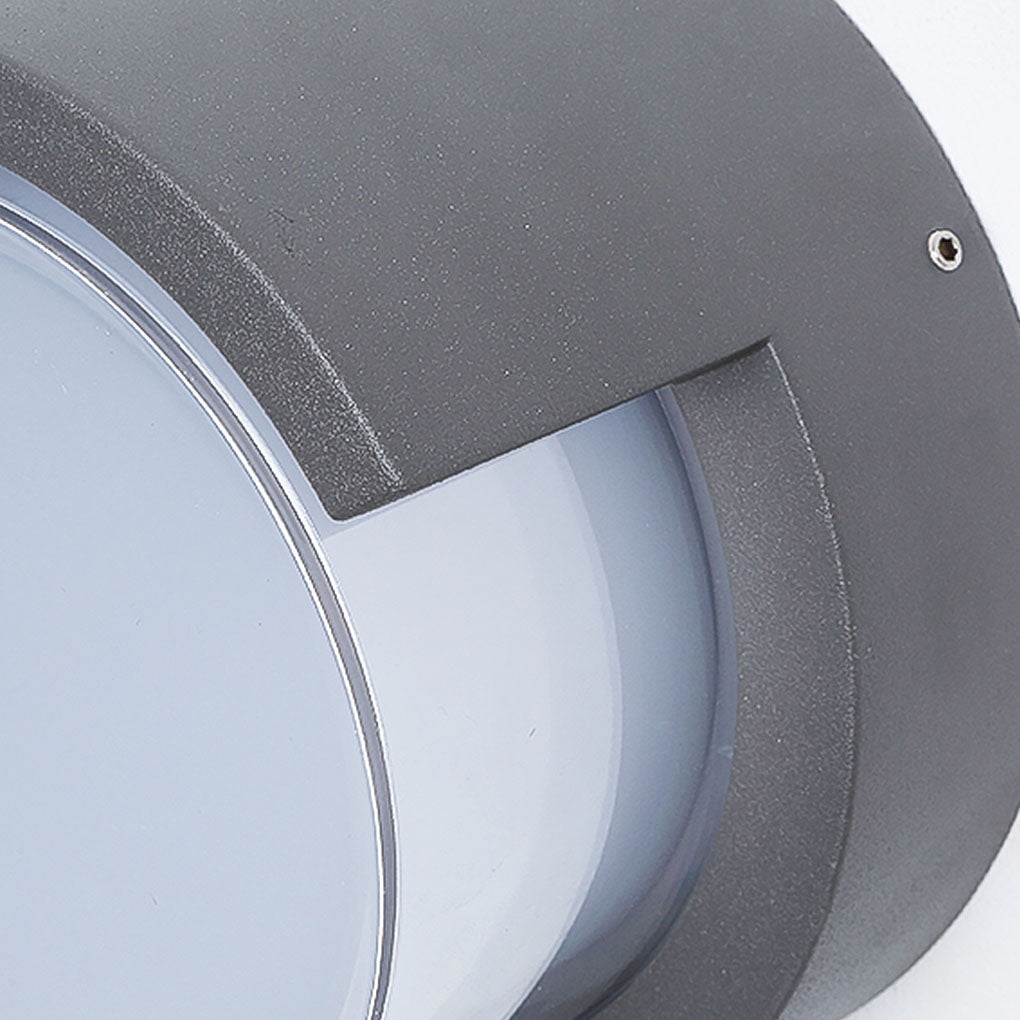 Waterproof IP54 Outdoor LED Wall Lights for Garden Villa Round and Square Die Cast Aluminum Fixtures