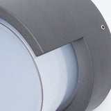 Waterproof IP54 Outdoor LED Wall Lights for Garden Villa Round and Square Die Cast Aluminum Fixtures