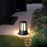 Waterproof LED Garden Pathway Light Outdoor Minimalist Landscape Bollard for Villa and Courtyard