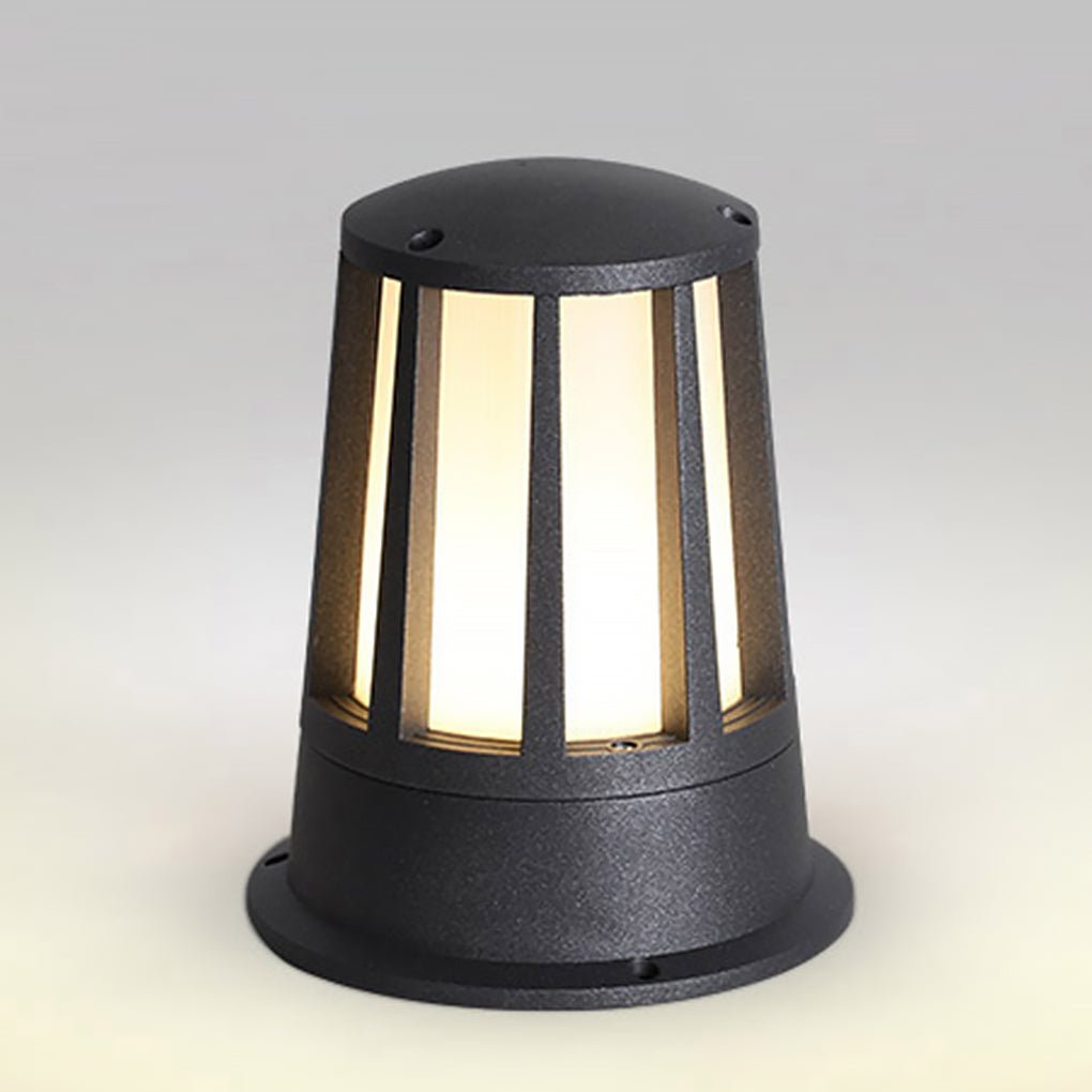 Waterproof LED Garden Pathway Light Outdoor Minimalist Landscape Bollard for Villa and Courtyard
