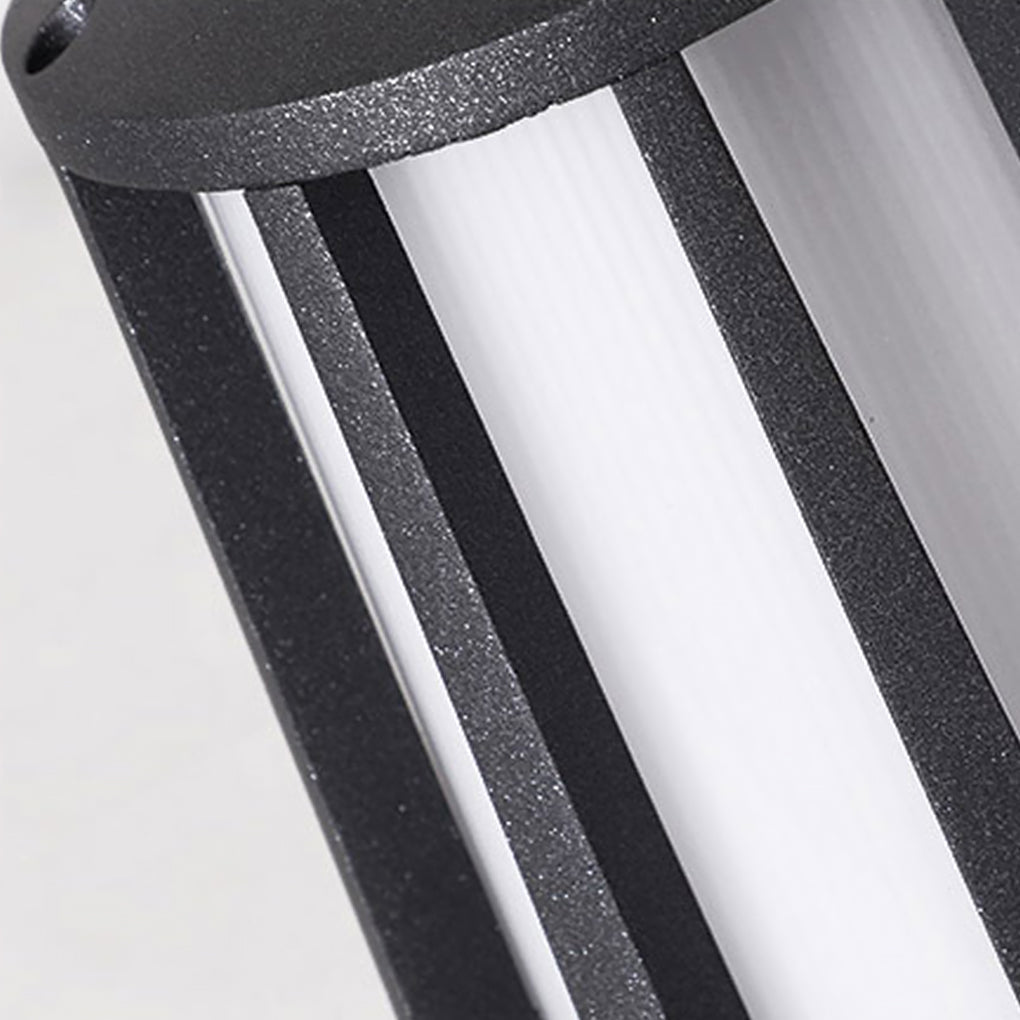 Waterproof LED Garden Pathway Light Outdoor Minimalist Landscape Bollard for Villa and Courtyard