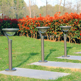 Waterproof LED Solar Garden Pathway Lights Modern Outdoor Landscape Lawn Lamp
