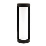 Waterproof Modern Black LED Solar Post Light for Outdoor Garden Pathway and Landscape