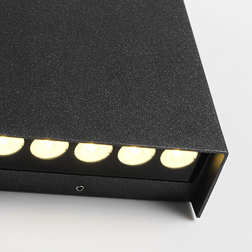 Waterproof Modern LED Up and Down Outdoor Wall Sconce Lighting for Exterior Porch and Garden