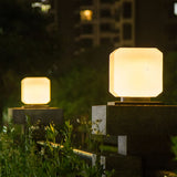 Waterproof Modern Square Outdoor LED Pier Mount Post Lamp for Garden Fence and Pillars