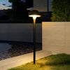 Waterproof Mushroom LED Garden Lawn Lamp Black Aluminum Landscape Pathway Lighting Fixture